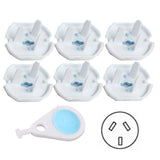 10pcs 2 Hole Plastic Baby Safety Cover for Electric Sockets