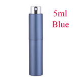 5-20ML metal aluminum Portable Refillable Perfume Bottle Cosmetic Container Empty Spray Atomizer Travel Sub-Bottle liner glass