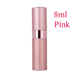 5-20ML metal aluminum Portable Refillable Perfume Bottle Cosmetic Container Empty Spray Atomizer Travel Sub-Bottle liner glass