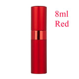 5-20ML metal aluminum Portable Refillable Perfume Bottle Cosmetic Container Empty Spray Atomizer Travel Sub-Bottle liner glass