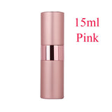 5-20ML metal aluminum Portable Refillable Perfume Bottle Cosmetic Container Empty Spray Atomizer Travel Sub-Bottle liner glass