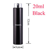 5-20ML metal aluminum Portable Refillable Perfume Bottle Cosmetic Container Empty Spray Atomizer Travel Sub-Bottle liner glass