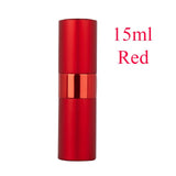 5-20ML metal aluminum Portable Refillable Perfume Bottle Cosmetic Container Empty Spray Atomizer Travel Sub-Bottle liner glass