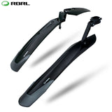 RBRL Bike Mudguard Set MTB Fender E-Bike 26 27.5 29 Mountain Bike TPE Widen Lengthen Quick Release Patent Design RL-910