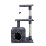 Hot Catt Tree Multilevel and Luxury Cat Towers 50 Inches with 2 Condos