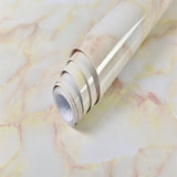 PVC Marble Waterproof Contact Paper Vinyl Self Adhesive Wallpaper Decorative Film Kitchen Cabinets Countertop Furniture Stickers