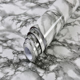 PVC Marble Waterproof Contact Paper Vinyl Self Adhesive Wallpaper Decorative Film Kitchen Cabinets Countertop Furniture Stickers