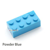 40pcs DIY Building Blocks Thick Figures Bricks 2x4 Dots Educational Creative Size Compatible With lego Plastic Toys for Children - shopwishi 