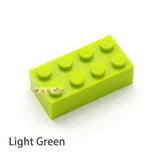 40pcs DIY Building Blocks Thick Figures Bricks 2x4 Dots Educational Creative Size Compatible With lego Plastic Toys for Children - shopwishi 