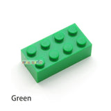 40pcs DIY Building Blocks Thick Figures Bricks 2x4 Dots Educational Creative Size Compatible With lego Plastic Toys for Children - shopwishi 