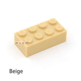 40pcs DIY Building Blocks Thick Figures Bricks 2x4 Dots Educational Creative Size Compatible With lego Plastic Toys for Children - shopwishi 