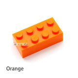 40pcs DIY Building Blocks Thick Figures Bricks 2x4 Dots Educational Creative Size Compatible With lego Plastic Toys for Children - shopwishi 