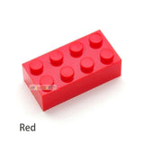 40pcs DIY Building Blocks Thick Figures Bricks 2x4 Dots Educational Creative Size Compatible With lego Plastic Toys for Children - shopwishi 