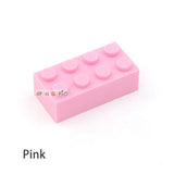 40pcs DIY Building Blocks Thick Figures Bricks 2x4 Dots Educational Creative Size Compatible With lego Plastic Toys for Children - shopwishi 