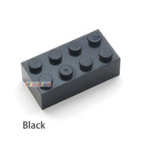 40pcs DIY Building Blocks Thick Figures Bricks 2x4 Dots Educational Creative Size Compatible With lego Plastic Toys for Children - shopwishi 