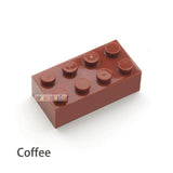 40pcs DIY Building Blocks Thick Figures Bricks 2x4 Dots Educational Creative Size Compatible With lego Plastic Toys for Children - shopwishi 