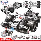 ERBO 729pcs City F1 Racing Car Remote Control Technic RC Car Electric truck Building Blocks bricks Toys For Children gifts