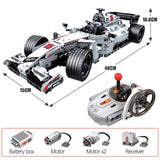 ERBO 729pcs City F1 Racing Car Remote Control Technic RC Car Electric truck Building Blocks bricks Toys For Children gifts