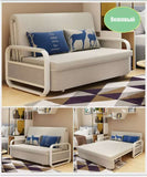 Modern Sofa bed foldable single double small multi-functional fabric sofa