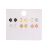 30Pairs/set Classic Mix Round Ball Bow Elephant Heart Flower Owl Love Pearl Bead Stud Earrings Sets For Women Girl Gifts Jewelry