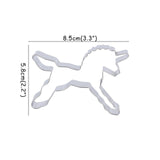 1pcs Birthday Unicorn llama Mermaid Flamingo Cake Biscuit Mold Stainless Steel Cookie Cutters Mould Party Decorations DIY Tools