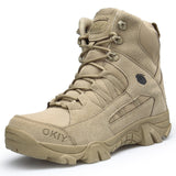 New Autumn Winter Military Boots Outdoor Male Hiking Boots Men Special Force Desert Tactical Combat Ankle Boots Men Work Boots