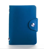 Fashion PU Leather Function 24 Bits Card Case Business Card Holder Men Women Credit Passport Card Bag ID Passport Card Wallets