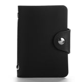 Fashion PU Leather Function 24 Bits Card Case Business Card Holder Men Women Credit Passport Card Bag ID Passport Card Wallets