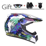 New Off-road Motorcycle Helmet Casco Moto Full Face Motocross DOT Helm Professional motorbike ATV Downhill Racing Dirt Bike