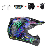 New Off-road Motorcycle Helmet Casco Moto Full Face Motocross DOT Helm Professional motorbike ATV Downhill Racing Dirt Bike