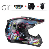 New Off-road Motorcycle Helmet Casco Moto Full Face Motocross DOT Helm Professional motorbike ATV Downhill Racing Dirt Bike
