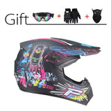 New Off-road Motorcycle Helmet Casco Moto Full Face Motocross DOT Helm Professional motorbike ATV Downhill Racing Dirt Bike