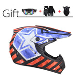 New Off-road Motorcycle Helmet Casco Moto Full Face Motocross DOT Helm Professional motorbike ATV Downhill Racing Dirt Bike
