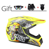 New Off-road Motorcycle Helmet Casco Moto Full Face Motocross DOT Helm Professional motorbike ATV Downhill Racing Dirt Bike