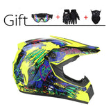 New Off-road Motorcycle Helmet Casco Moto Full Face Motocross DOT Helm Professional motorbike ATV Downhill Racing Dirt Bike