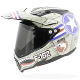 Motorcycle Bluetooth Helmets Full Face Helmet,Built-in Integrated Intercom Communication System FM radio,L size,Matte Black