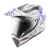 Motorcycle Bluetooth Helmets Full Face Helmet,Built-in Integrated Intercom Communication System FM radio,L size,Matte Black