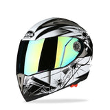 Motorcycle helmets Safe Double Visor ECE DOT Flip up helmet casque moto Racing 4 season motor cycle MOTO helmet