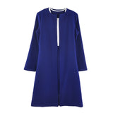 New Sexy Formal Dress Suits Women Long Blazer Jacket+Sheath O-Neck Mini Dress office wear 2 Piece Female Sets trajes de mujer