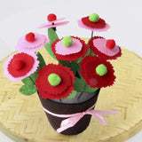 Flower Pot Crafts Toys for Children Kids DIY Potted Plant Kindergarten Learning Education Toys Montessori Teaching Aids Toy 2019
