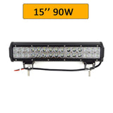 Auxtings 12'' 22'' 20inch 12V 24V offroad led light bar Spot Flood Combo 20'' 126W led Work Light for Jeep Car 4WD Truck SUV ATV