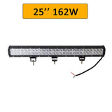Auxtings 12'' 22'' 20inch 12V 24V offroad led light bar Spot Flood Combo 20'' 126W led Work Light for Jeep Car 4WD Truck SUV ATV