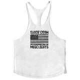New Arrivals Bodybuilding stringer tank top man Cotton Gym sleeveless shirt men Fitness Vest Singlet sportswear workout tanktop