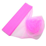 48cm x 10m Mariage Yarn Tulle Roll Sheer Crystal Organza Fabric Birthday Event Party Supplies for Wedding Decoration