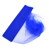 48cm x 10m Mariage Yarn Tulle Roll Sheer Crystal Organza Fabric Birthday Event Party Supplies for Wedding Decoration
