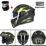 GXT New Motorcycle Helmet Flip up Motocross Helmet Capacete da Motocicleta Cascos Moto Casque Doublel lens Racing Riding Helmet#