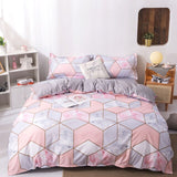 Solstice Stylish Black Flamingo Style Comforter Bedding Set 3/4pcs Bedclothes Sets Bed Linings Duvet Cover Bed Sheet Pillowcases