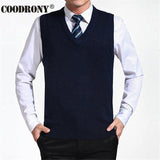 New Arrival Solid Color Sweater Vest Men Cashmere Sweaters