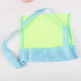 1 Pc Beach Toys Portable Storage Bag Outdoor Fun Sports Props Sand Away Kids Travel Foldable Mesh Bag - shopwishi 