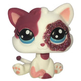 LPS CAT Pet Shop Toys Rare Stands Little Short Hair Kitten Pink #2291 Grey #5 Black #994 Old Original Kitty  Figure Collection
